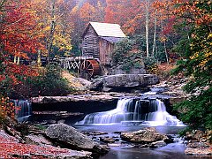 Glade Creek Grist Mill, Babcock State Park, West Virginia